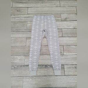 Hanna Andersson 100% organic cotton gray Star Wars Mandalorian pajama pants L